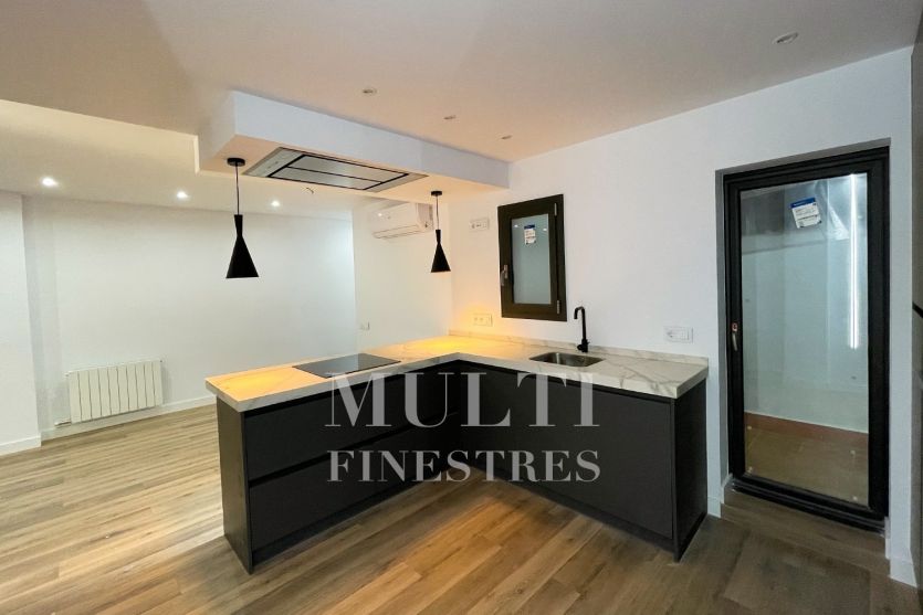 Puertas de aluminio practicables