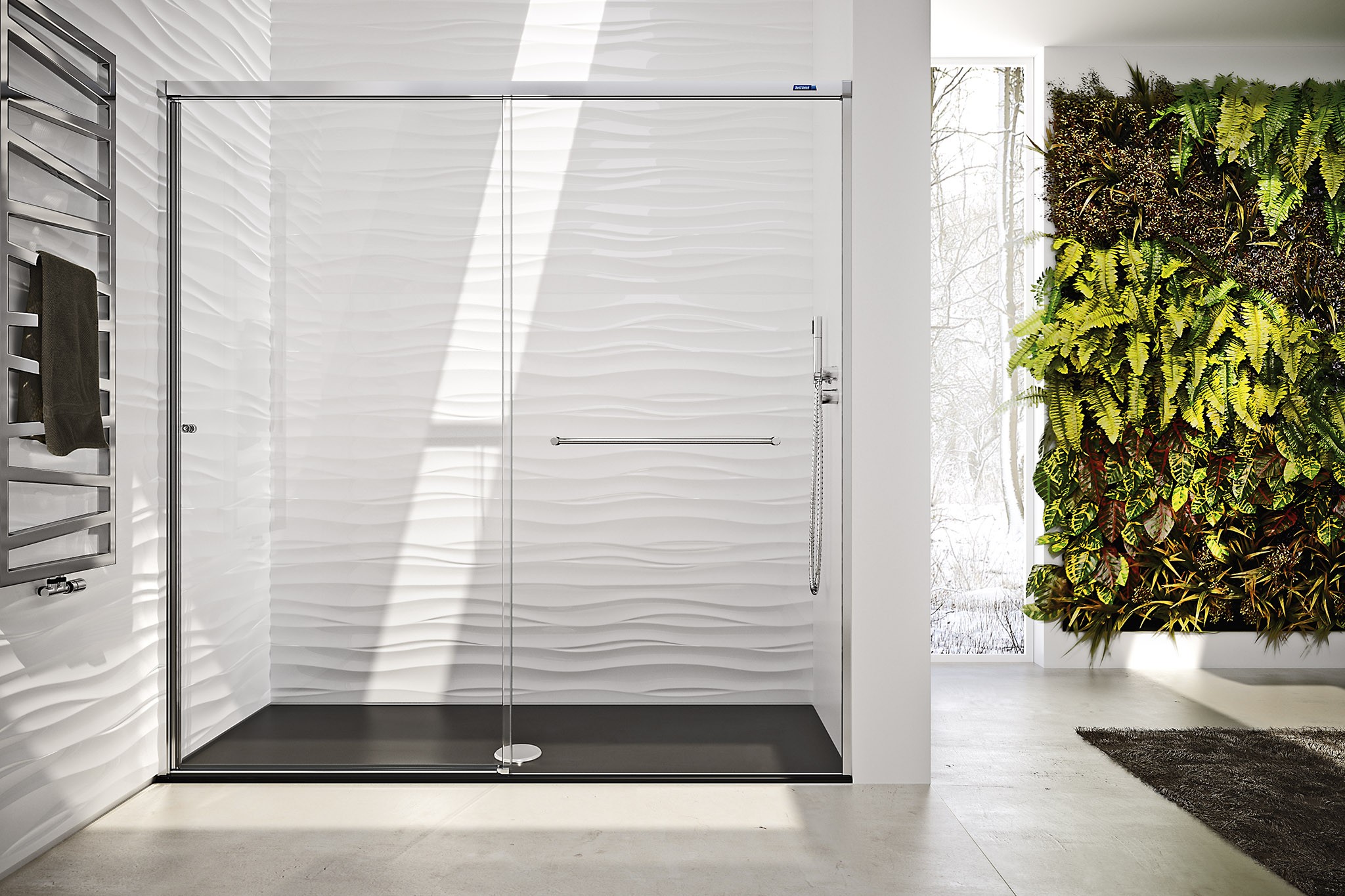 Mamparas de ducha frontales