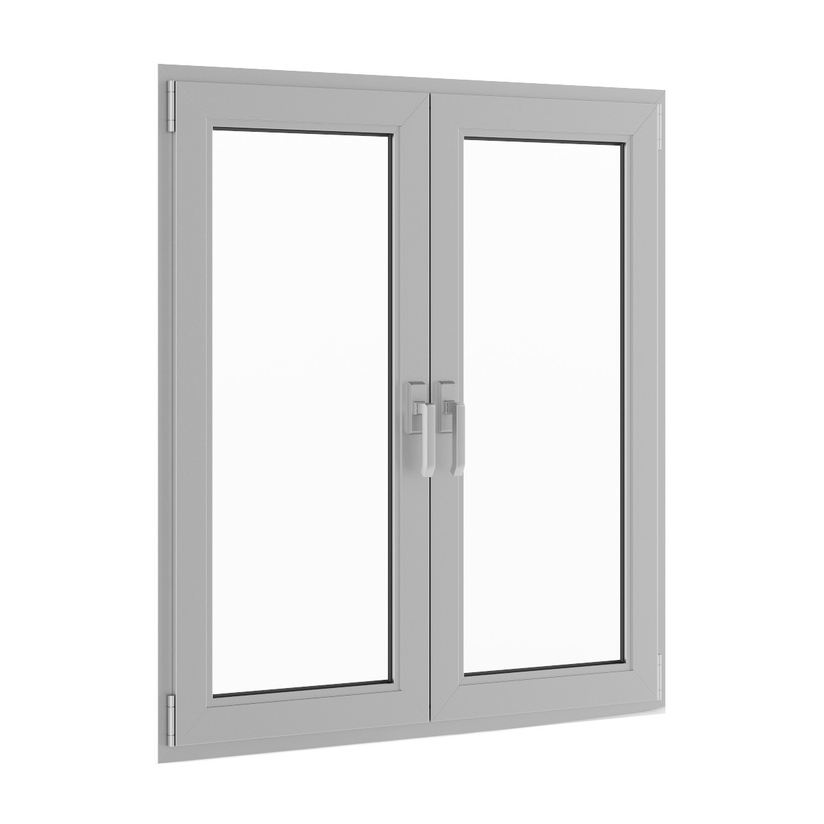 ventana practicable de dos hojas