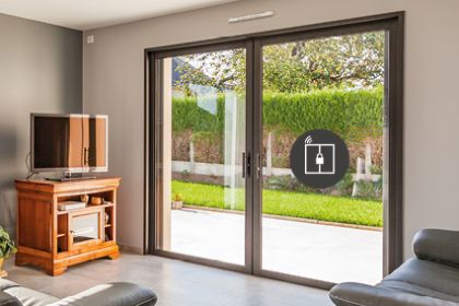 Corredera con domotica