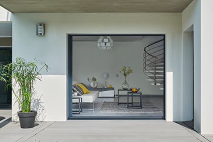 corredera de hoja oculta