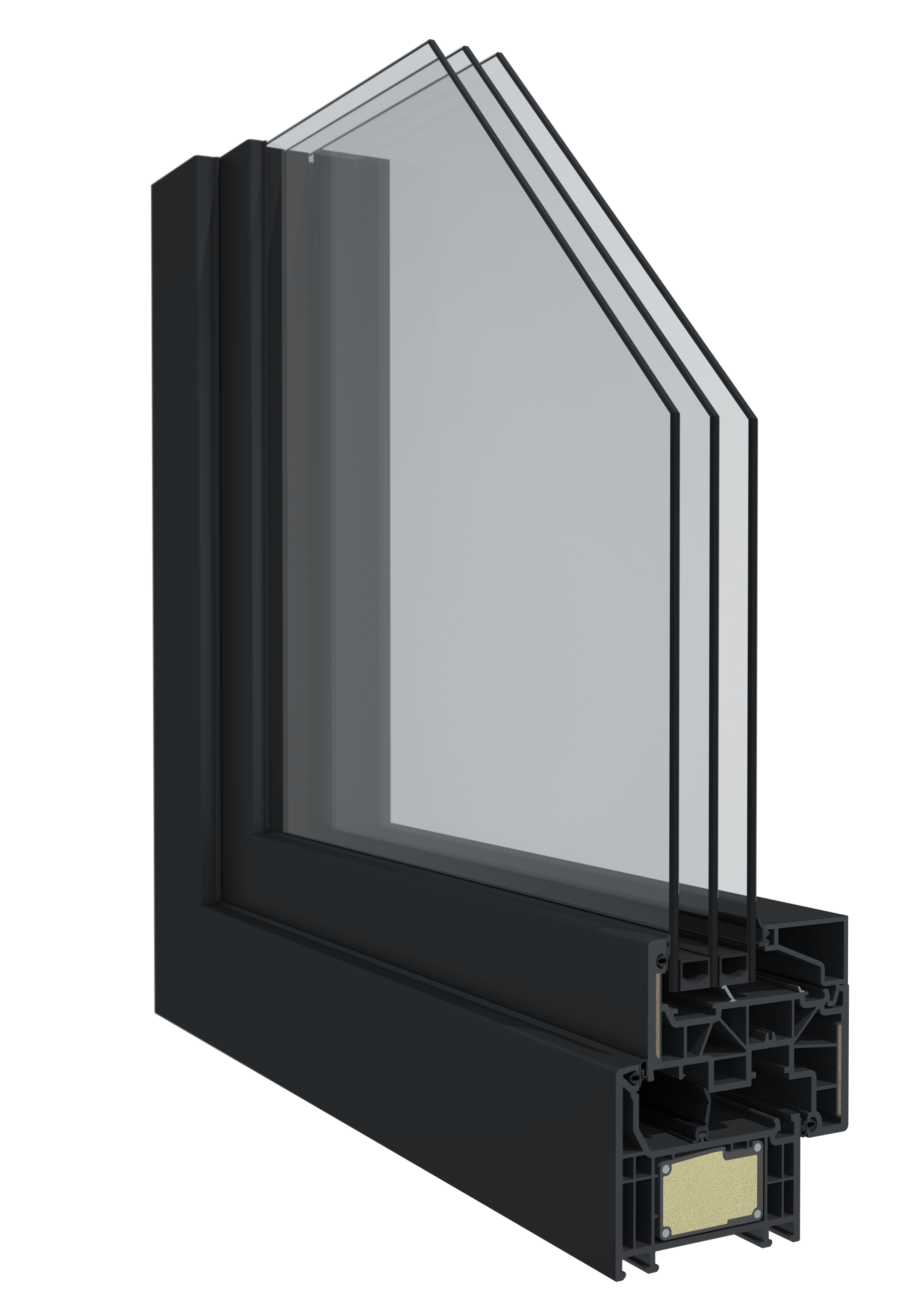 Ventanas eficientes de PVC y aluminio