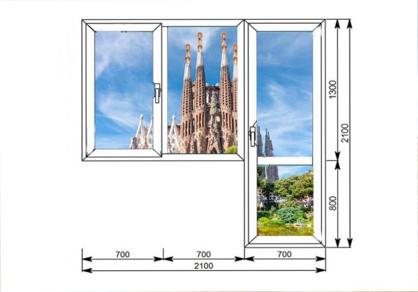 Precio puerta Marco Bandera 